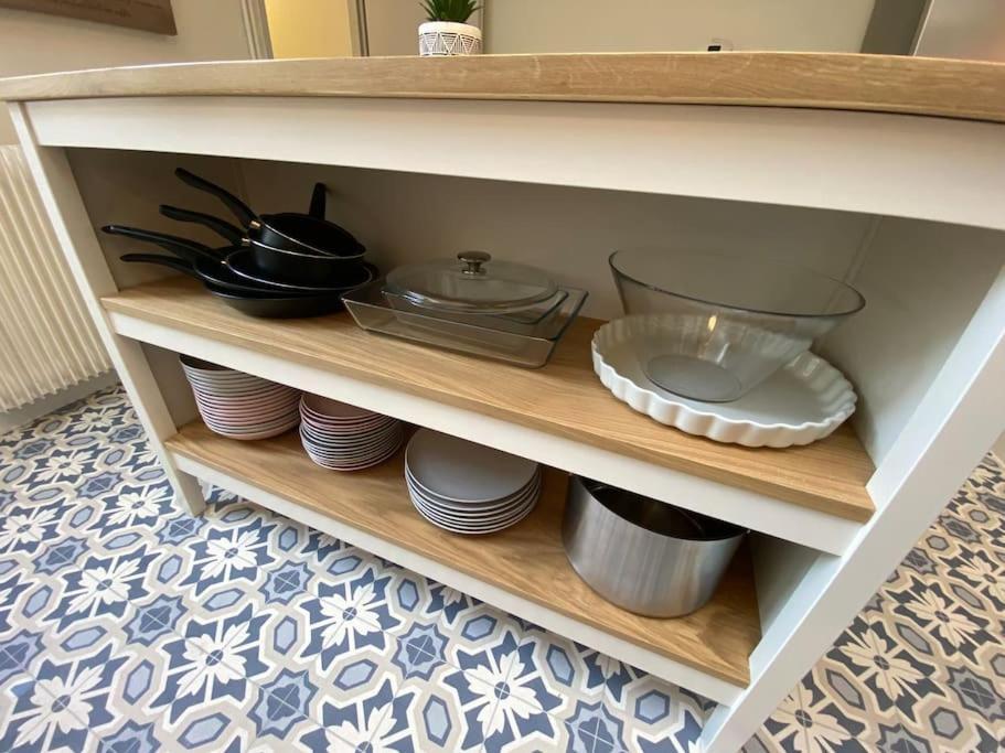 Maison De Charme - 4 Chambres - Courette & Parking Gratuit 阿棉 外观 照片