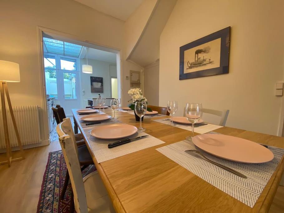 Maison De Charme - 4 Chambres - Courette & Parking Gratuit 阿棉 外观 照片